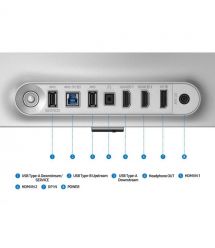 Samsung Монітор Samsung 27" Odyssey G81SF HDMI, DP, USB, USB-C, MM, IPS, 3840x2160, 240Hz, 0,03ms