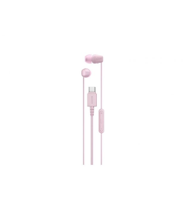 Sony Наушники In-ear IER-EX15C USB-C, Mic, Розовый
