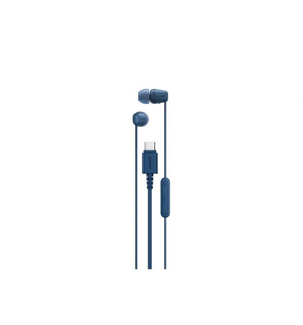 Sony Наушники In-ear IER-EX15C USB-C, Mic, Синий