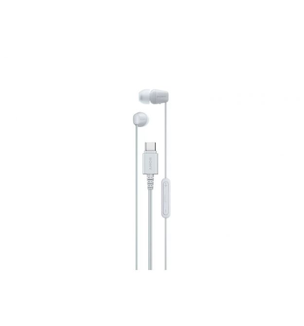 Sony Наушники In-ear IER-EX15C USB-C, Mic, Белый