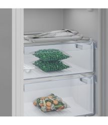 Beko Ref Beko with bottom freezer, 153x54x58, ref-142L, freez. -87L, 2doors, E, ST, white