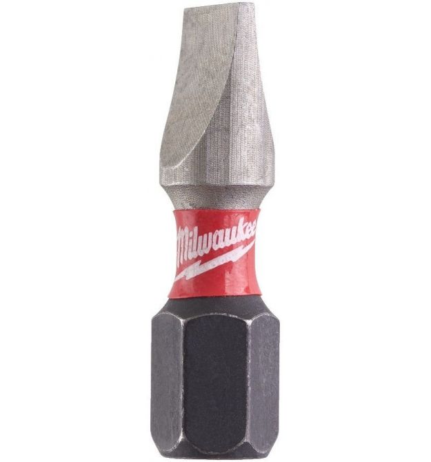 Milwaukee Shockwave Bits, SL1, 2x6, 5x25mm, 2-piece set