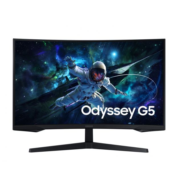 Samsung Монітор Samsung 31.5" Odyssey G55C 2xHDMI, DP, VA, 2560x1440, 165Hz, 1ms, CURVED
