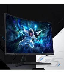 Samsung Монітор Samsung 31.5" Odyssey G55C 2xHDMI, DP, VA, 2560x1440, 165Hz, 1ms, CURVED