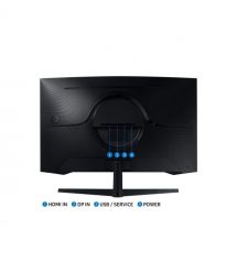 Samsung Монітор Samsung 31.5" Odyssey G55C 2xHDMI, DP, VA, 2560x1440, 165Hz, 1ms, CURVED