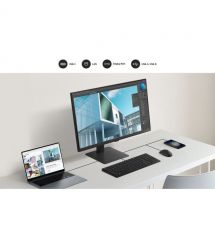 Samsung Монітор Samsung 27" S60UD HDMI, DP, USB, USB-C, MM, IPS, 2560x1440, 100Hz, 1ms