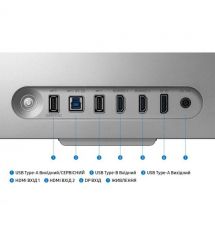 Samsung Монітор Samsung 27" Odyssey 3D G90XF HDMI, DP, USB, MM, IPS, 3840x2160, 165Hz, 1ms