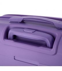 2E Набір валіз 2E, Aero, поліпропілен, (L+M+S),TSA, 4 колеса, EXP, лавандовий