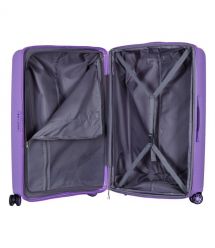 2E Набір валіз 2E, Aero, поліпропілен, (L+M+S),TSA, 4 колеса, EXP, лавандовий