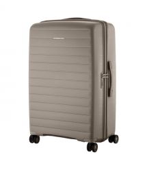2E Набір валіз 2E, Aero, поліпропілен, (L+M+S),TSA, 4 колеса, EXP, сіро-коричневий