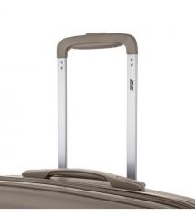 2E Набір валіз 2E, Aero, поліпропілен, (L+M+S),TSA, 4 колеса, EXP, сіро-коричневий