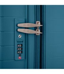 2E Набір валіз 2E, Aero, поліпропілен, (L+M+S),TSA, 4 колеса, EXP, синій