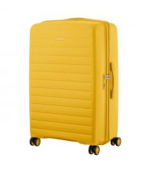 2E Набір валіз 2E, Aero, поліпропілен, (L+M+S),TSA, 4 колеса, EXP, бурштиново-жовтий