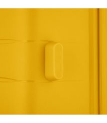 2E Набір валіз 2E, Aero, поліпропілен, (L+M+S),TSA, 4 колеса, EXP, бурштиново-жовтий