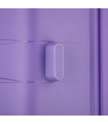 2E Набір валіз 2E, Aero, поліпропілен, (M+S),TSA, 4 колеса, EXP, лавандовий