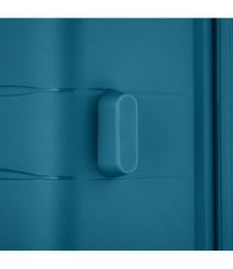 2E Набір валіз 2E, Aero, поліпропілен, (M+S),TSA, 4 колеса, EXP, синій