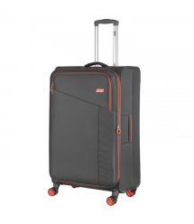 2E Валіза 2E, Trek, поліестер, велика, 97/117л, TSA, 4 колеса, EXP, сірий