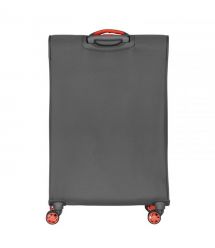 2E Валіза 2E, Trek, поліестер, середня, 64/78л, TSA, 4 колеса, EXP, сірий