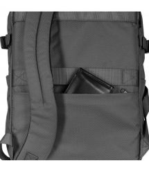 2E Набір валіз 2E, Trek, (M+S), TSA, 4 колеса, + 2 рюкзаки Cabin (2E-BPET-CABIN-BK), поліестр, сірий