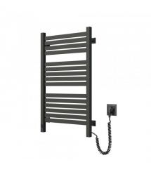 Navin Полотенцесушительэлектрический Авангард Х, 800х480х71мм, Wi-Fi, сталь, черный муар, правое подключение