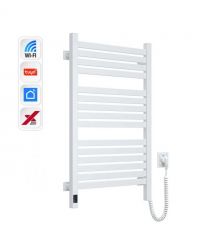Navin Полотенцесушитель электрический Авангард Х, 800х480х71мм, Wi-Fi, сталь, белый, правое подключение