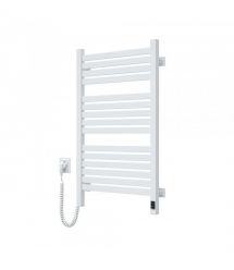 Navin Полотенцесушитель электрический Авангард Х, 800х480х71мм, Wi-Fi, сталь, белый, левое подключение