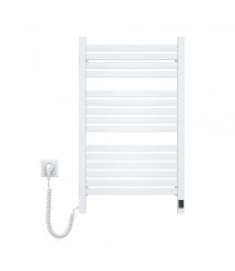 Navin Полотенцесушитель электрический Авангард Х, 800х480х71мм, Wi-Fi, сталь, белый, левое подключение