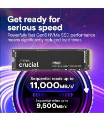 Crucial Накопичувач SSD Crucial M.2 1TB PCIe 5.0 P510