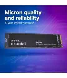 Crucial Накопичувач SSD Crucial M.2 1TB PCIe 5.0 P510