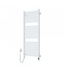 Navin Полотенцесушитель электрический Авангард Х, 1200х480х71мм, Wi-Fi, сталь, белый, левое подключение
