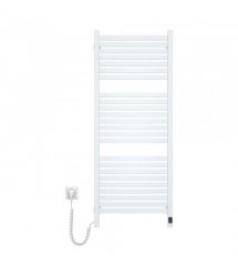Navin Полотенцесушитель электрический Авангард Х, 1200х480х71мм, Wi-Fi, сталь, белый, левое подключение