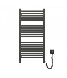 Navin Полотенцесушитель электрический Авангард Х, 1000х480х71мм, Wi-Fi, сталь, черный муар, правое подключение