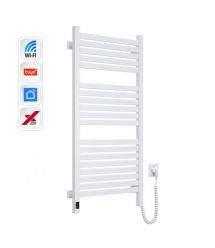Navin Полотенцесушитель электрический Авангард Х, 1000х480х71мм, Wi-Fi, сталь, белый, правое подключение
