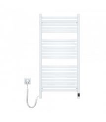 Navin Полотенцесушитель электрический Авангард Х, 1000х480х71мм, Wi-Fi, сталь, белый, левое подключение