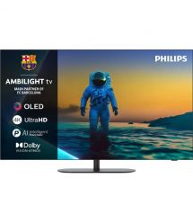 Philips TV 65" OLED 4K 144Hz Smart Google TV Black Ambilight