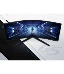 Samsung Монітор Samsung 34" Odyssey G5 C34G55TWW D-Sub, 2xHDMI, DP, VA, 3440x1440, 21:9, 165Hz, 1ms, CURVED
