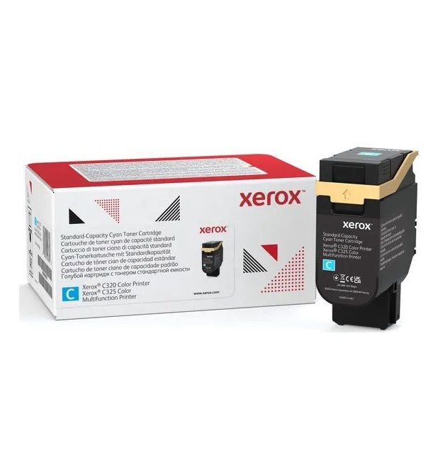 Xerox Тонер картридж C320/C325 Cyan (1800 стр)