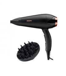 BaByliss Babyliss hair dryer DC, 2200W, 3 modes, diffuser, ionization, cold blowing, black
