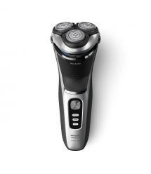 Philips Philips electric shaver, razor head-3, Li-Ion, dry+wet, trimmer,сharge indicator, soft case, silver"