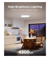 Govee Потолочный свитильник 38cm Smart Ceiling Light Pro, RGBICWW, WI-FI/Bluetooth, білий