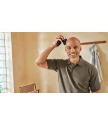 Philips Philips electric shaver, Pro Series 5000, razor head-4, Li-Ion, dry+wet, black