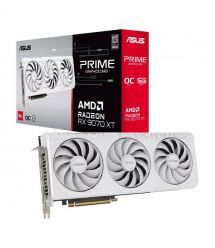 ASUS Видеокарта Radeon RX 9070 XT 16GB GDDR6 OC PRIME-RX9070XT-O16G-WHITE белый