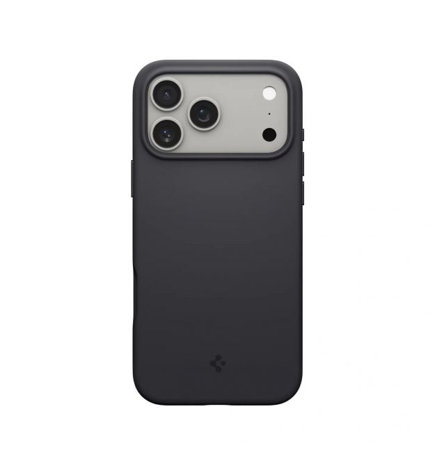 Spigen iPhone 17 Pro Max Silicone Fit MagFit Black