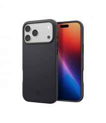 Spigen iPhone 17 Pro Max Silicone Fit MagFit Black