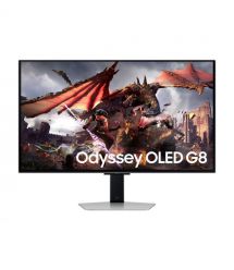 Samsung Монітор Samsung 32" Odyssey G80SD HDMI, DP, USB, Bluetooth, OLED, 3840x2160, 240Hz, 0.3ms, G-Sync Compatible