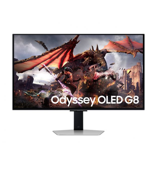 Samsung Монітор Samsung 32" Odyssey G80SD HDMI, DP, USB, Bluetooth, OLED, 3840x2160, 240Hz, 0.3ms, G-Sync Compatible