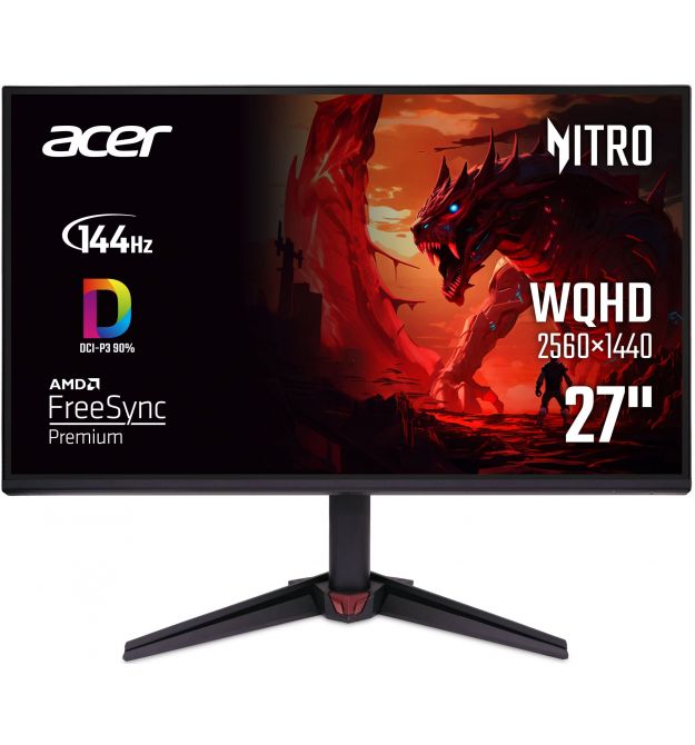 Acer Монітор Acer 27"VG270UP6bmiipx 2xHDMI, DP, MM, IPS, 2560x1440, 144Hz, 1ms