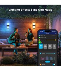 Govee Светильник H7078 Smart Outdoor Wall light, RGBICWW, IP65, WI-FI/Bluetooth, білий