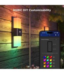 Govee Светильник H7078 Smart Outdoor Wall light, RGBICWW, IP65, WI-FI/Bluetooth, білий