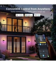 Govee Светильник H7078 Smart Outdoor Wall light, RGBICWW, IP65, WI-FI/Bluetooth, білий